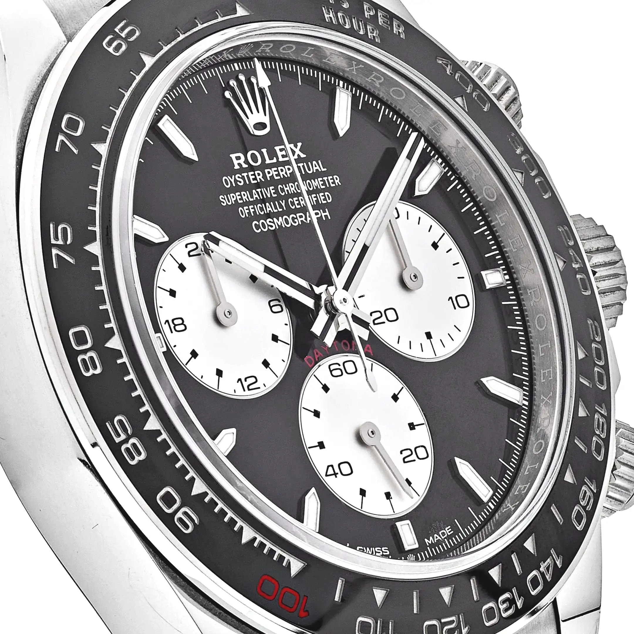 Rolex Daytona 126529LN ‘Le Mans’ White Gold Black Dial 40mm - Image 4