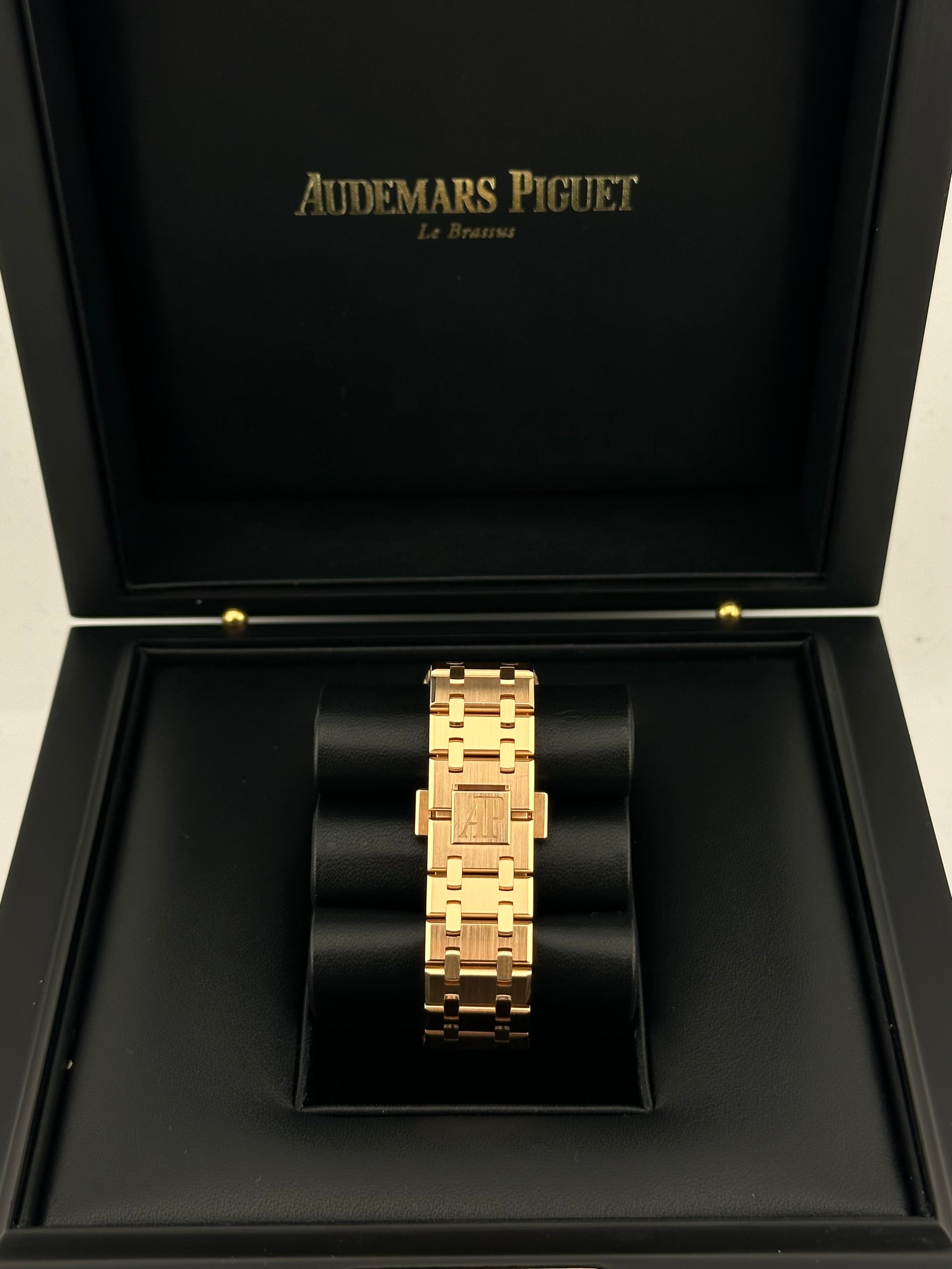 Audemars Piguet Royal Oak 26315OR.OO.1256OR.01 Chronograph Rose Gold Silver Dial - Image 5