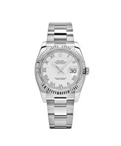 Rolex Datejust 36 116234 Stainless Steel White Roman Numerals Dial