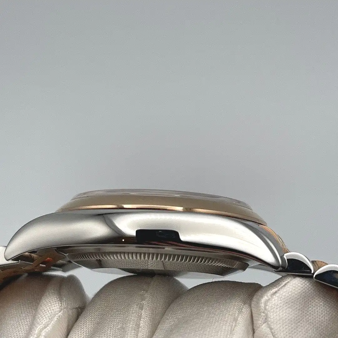 Rolex Datejust 36 116201 Stainless Steel Rose Gold Black Dial - Image 5
