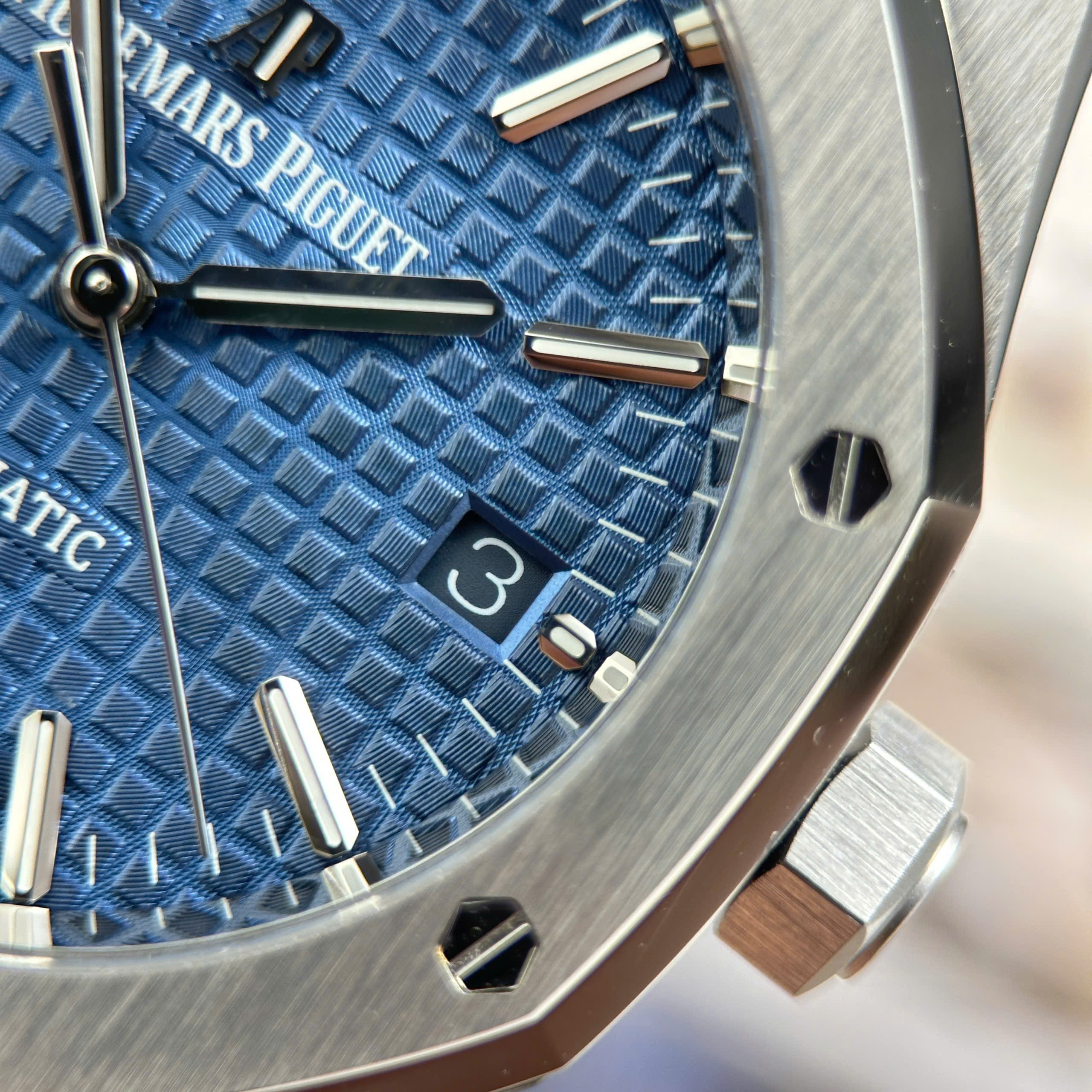 Audemars Piguet Replica 11 Royal Oak 15450ST Blue Dial APS Factory 37mm - Image 8