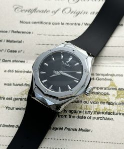 Alternative view of Hublot Rep 11 Watch Classic Fusion Orlinski Titanium Black HB Factory 40mm