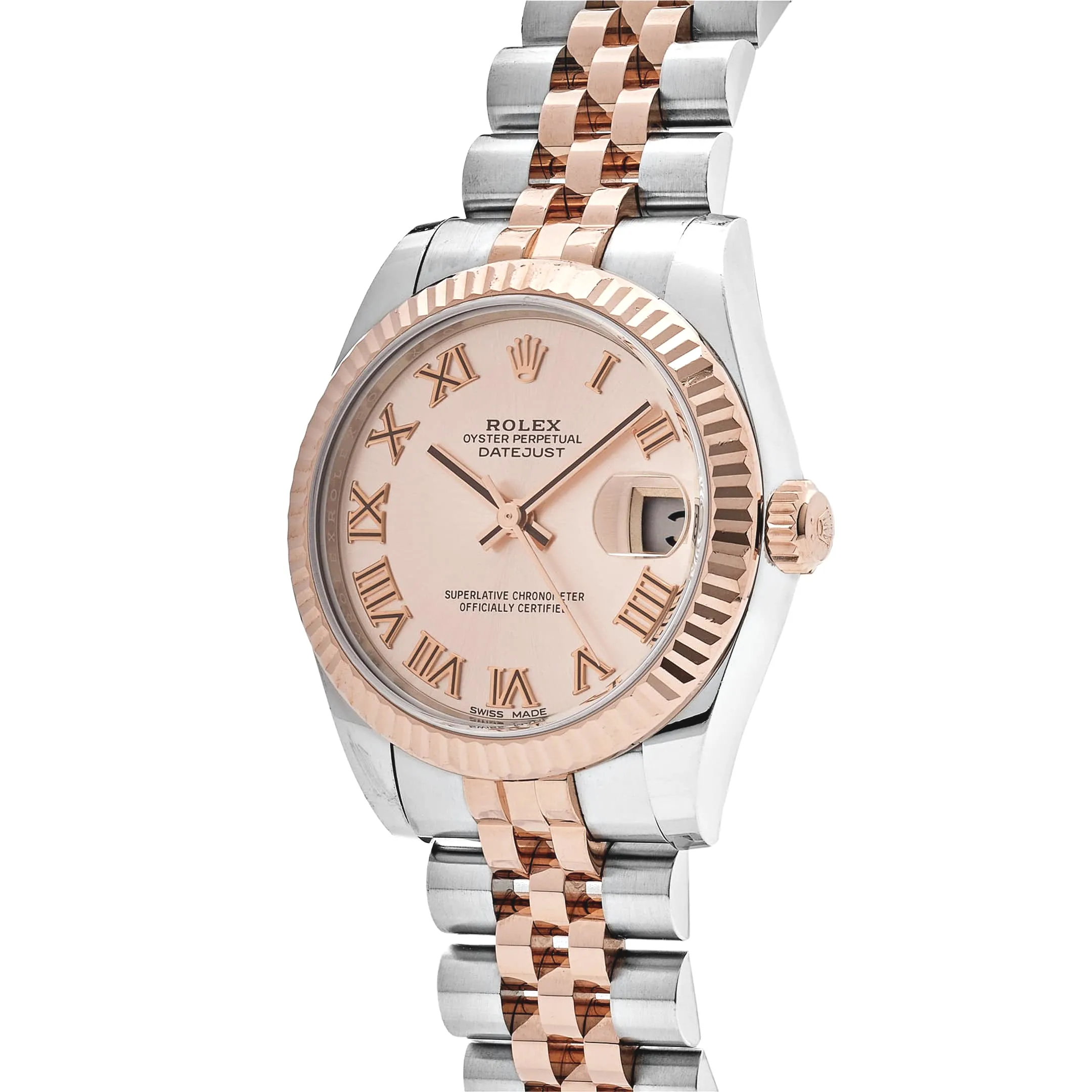 Rolex Datejust 31 178271 ‘Ladies’ Rose Gold Stainless Steel Sundust Dial - Image 3