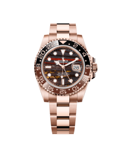 Rolex GMT-Master II 126715CHNR Rose Gold Tiger Iron Dial Oyster 40mm