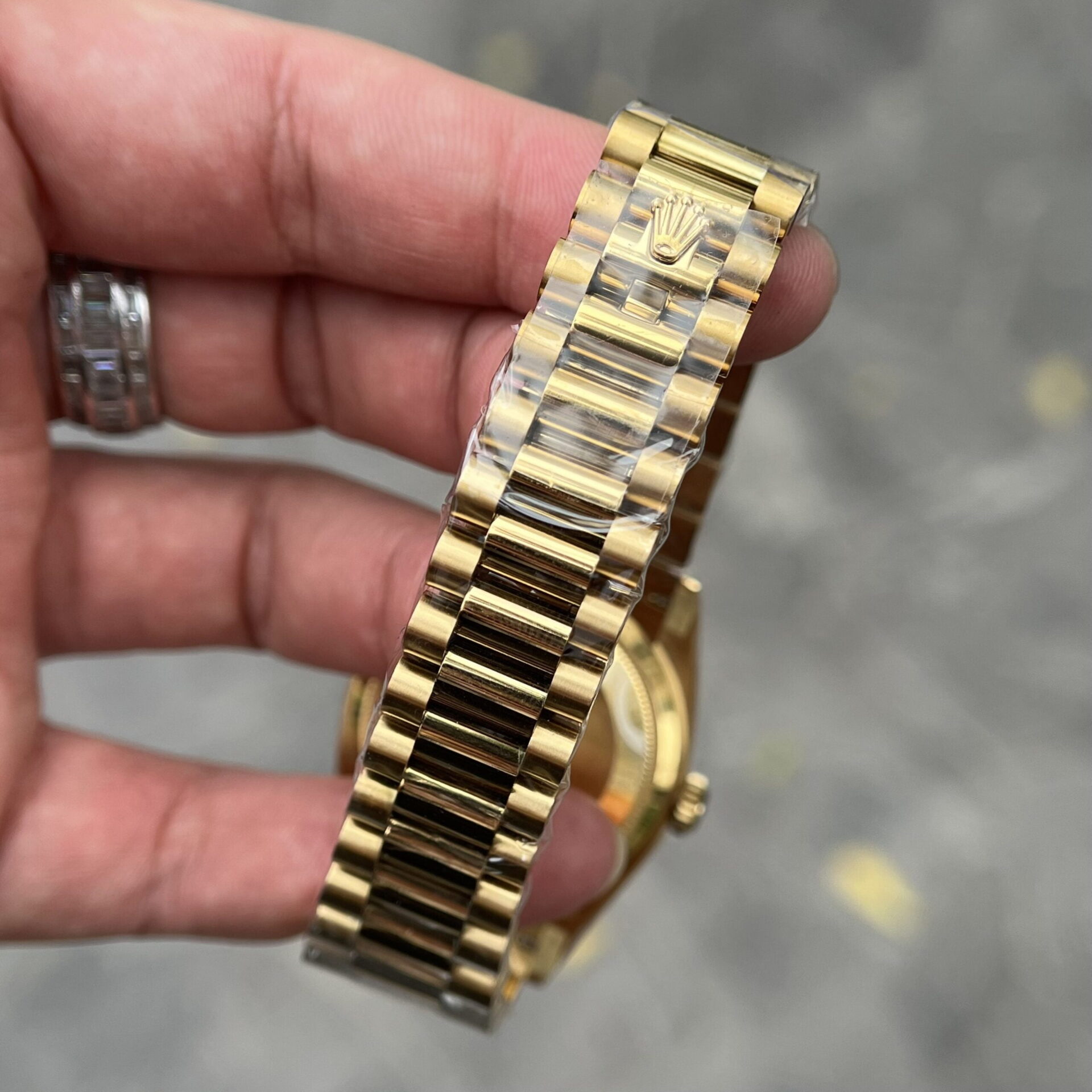 Rolex Replica 11 Watch Day-Date Meteorite Dial RA Factory 36mm - Image 8