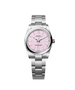 Rolex Oyster Perpetual 34 124200 Stainless Steel Pink Dial (2025)