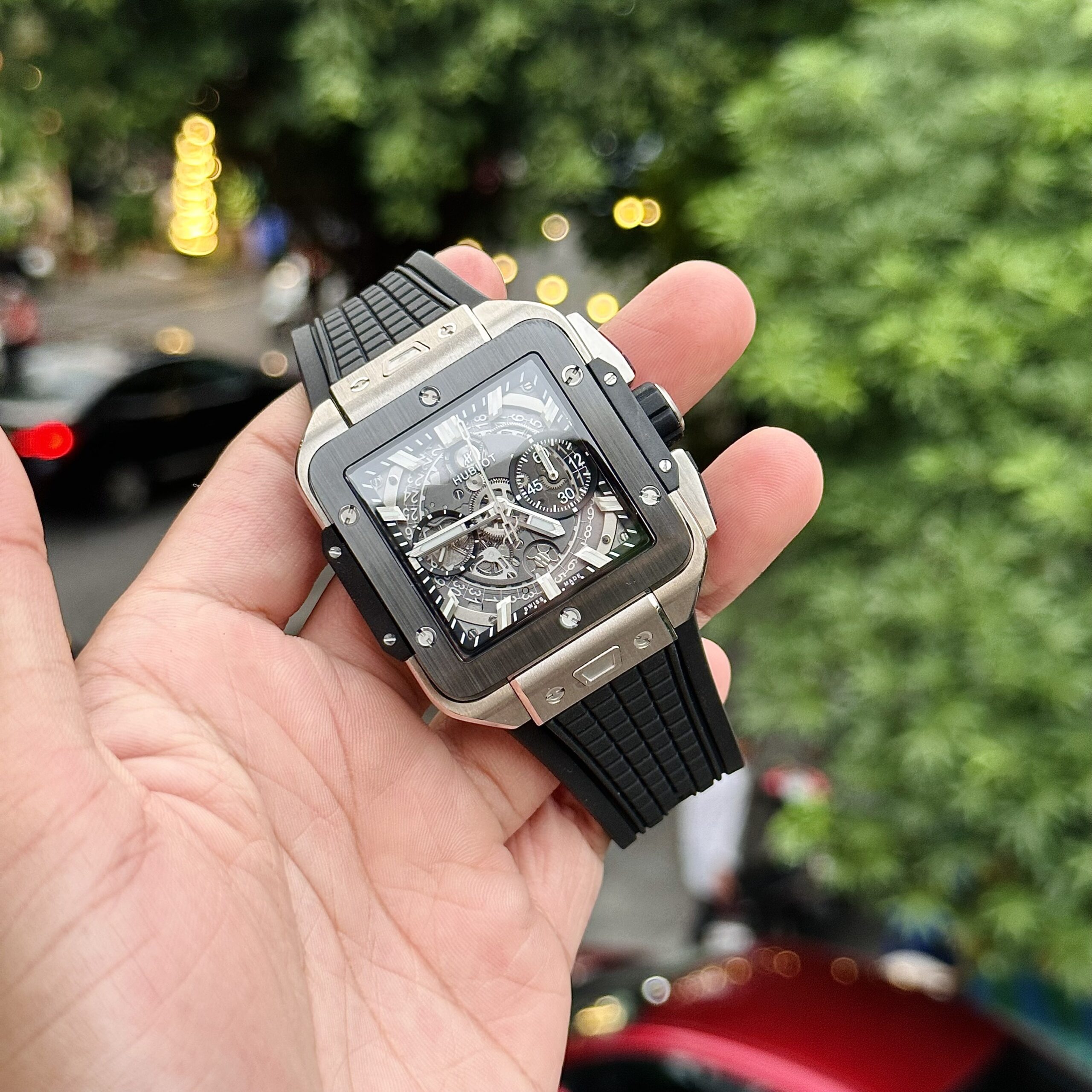 Hublot Big Bang Square Titanium Watch Best Quality 42mm - Image 4