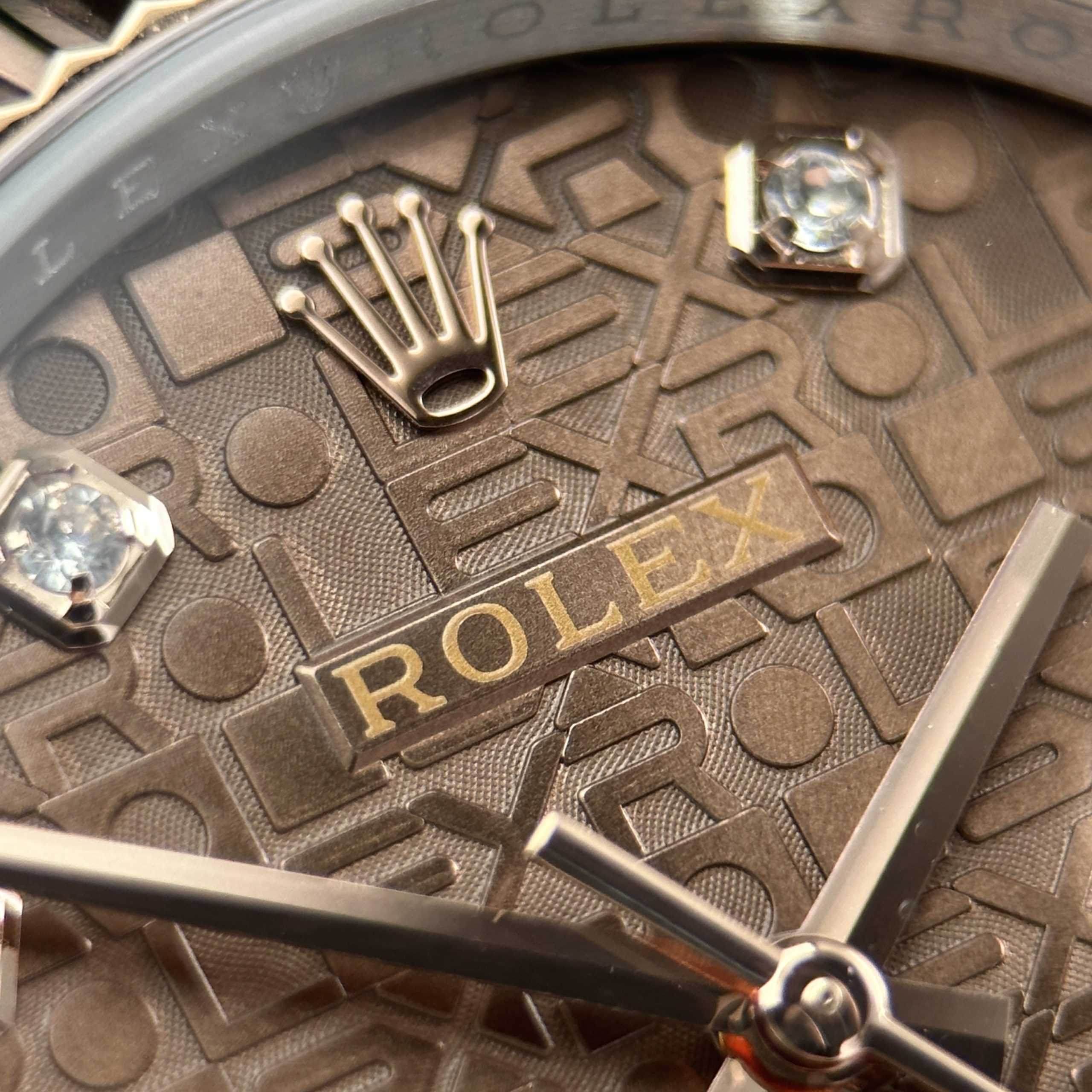 Rolex DateJust Rep 11 Watch Chocolate Brown Dial Jubilee Strap Factory AR 36mm - Image 5