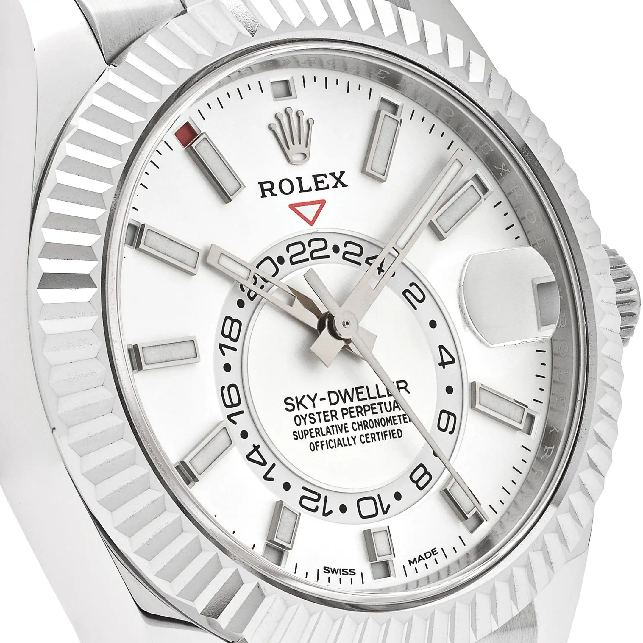 Rolex Sky-Dweller 336934 Stainless Steel White Dial Jubilee 42mm - Image 5