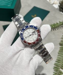 Alternative view of Rolex GMT-Master II 126719BLRO Meteoreti Dial Replica Watch Best Quality 40mm