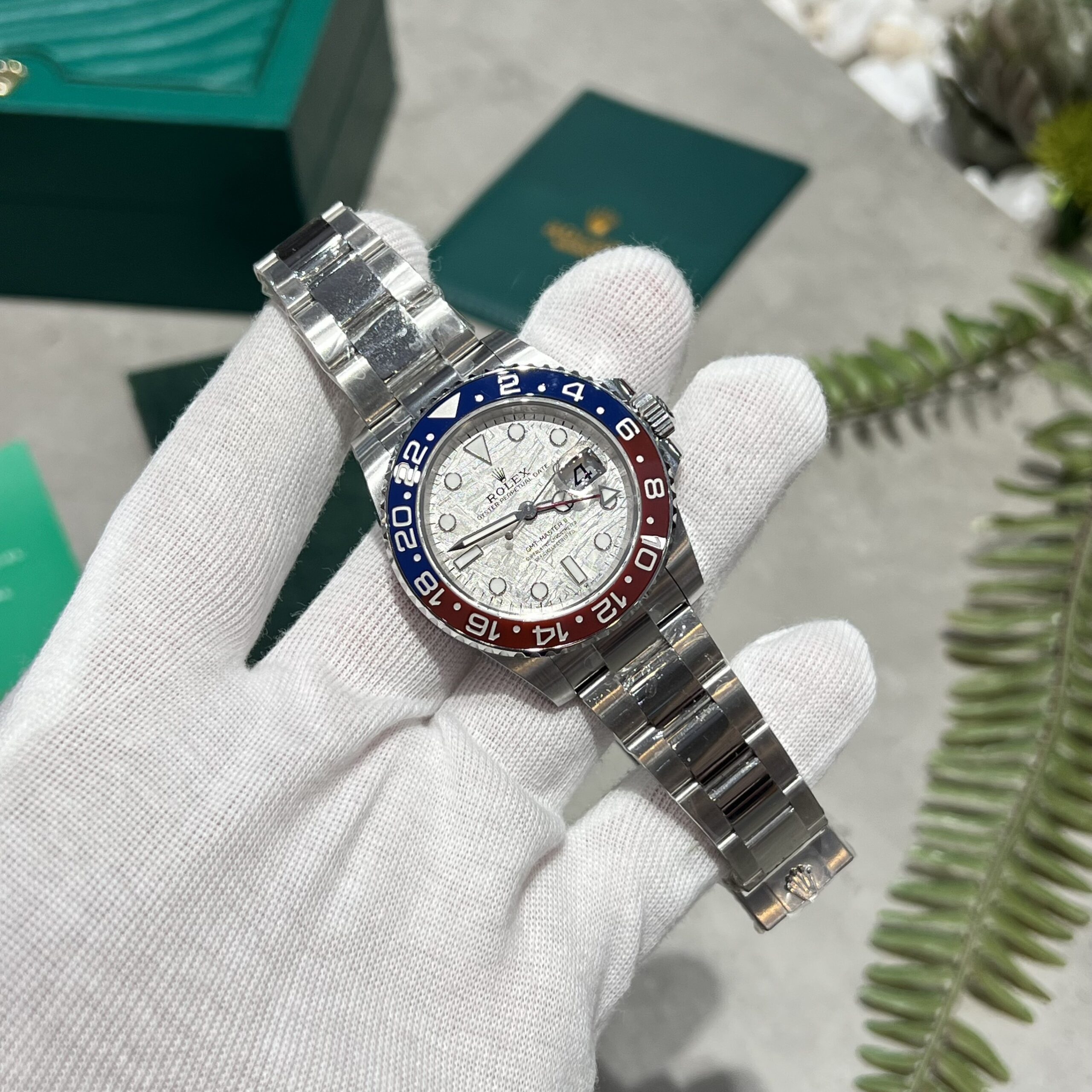 Rolex GMT-Master II 126719BLRO Meteoreti Dial Replica Watch Best Quality 40mm - Image 2