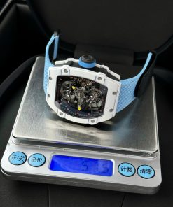 Richard Mille 27-02 Replica 11 Rafael Nadal Tourbillon Blue Nato Strap 42mm