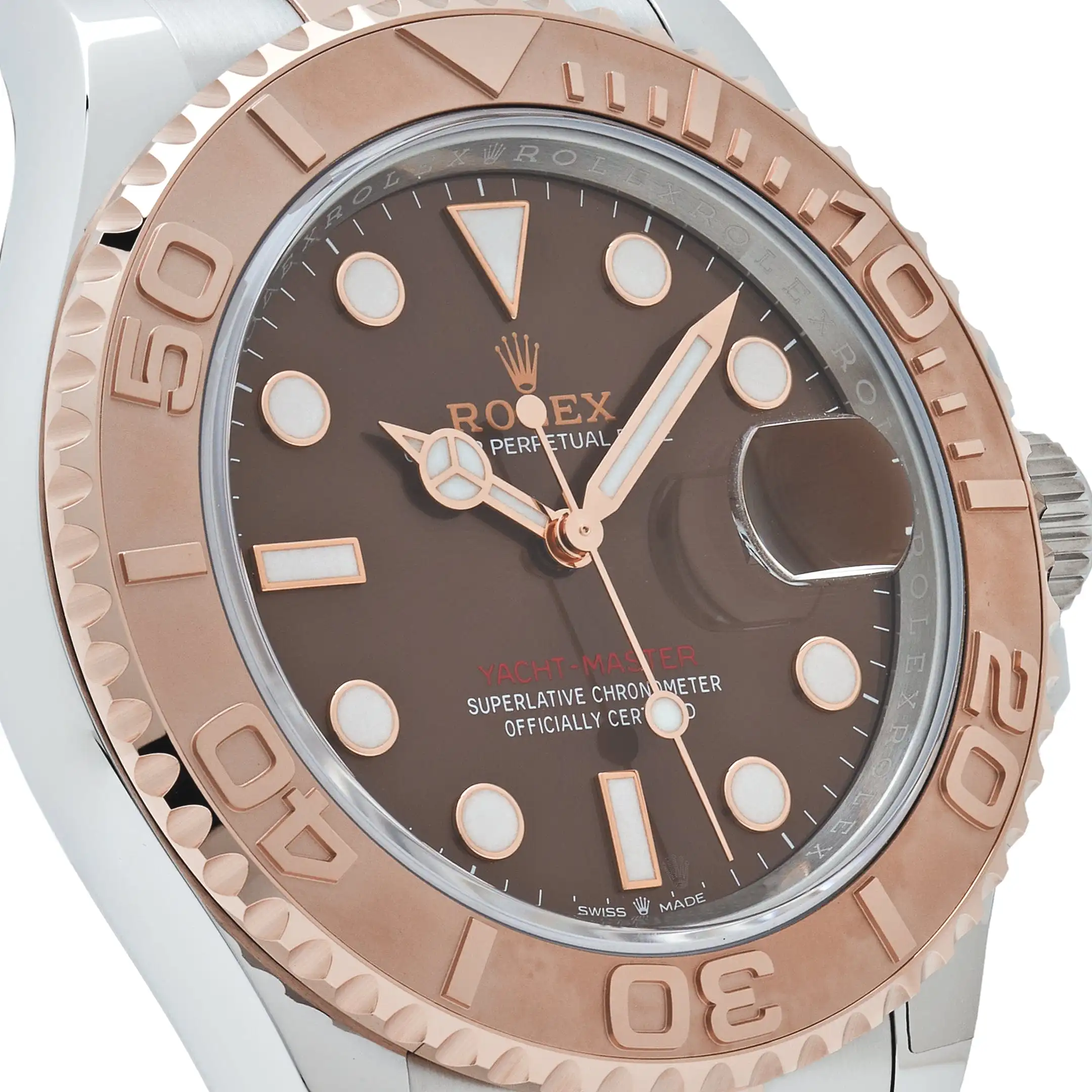Rolex Yacht-Master 40 126621 Stainless Steel Rose Gold Brown Dial - Image 5