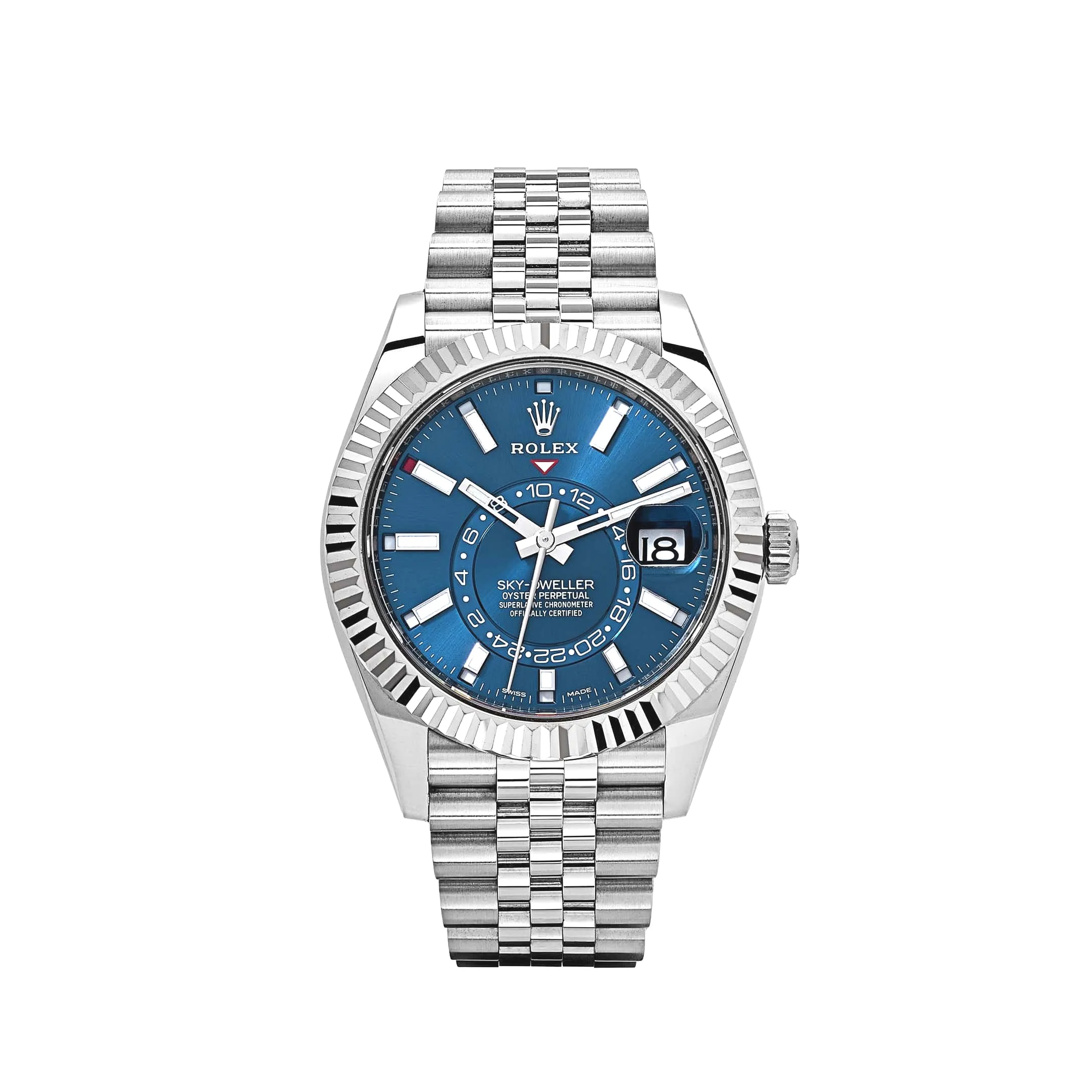 Rolex Sky-Dweller 326934 Stainless Steel Blue Dial Jubilee 42mm
