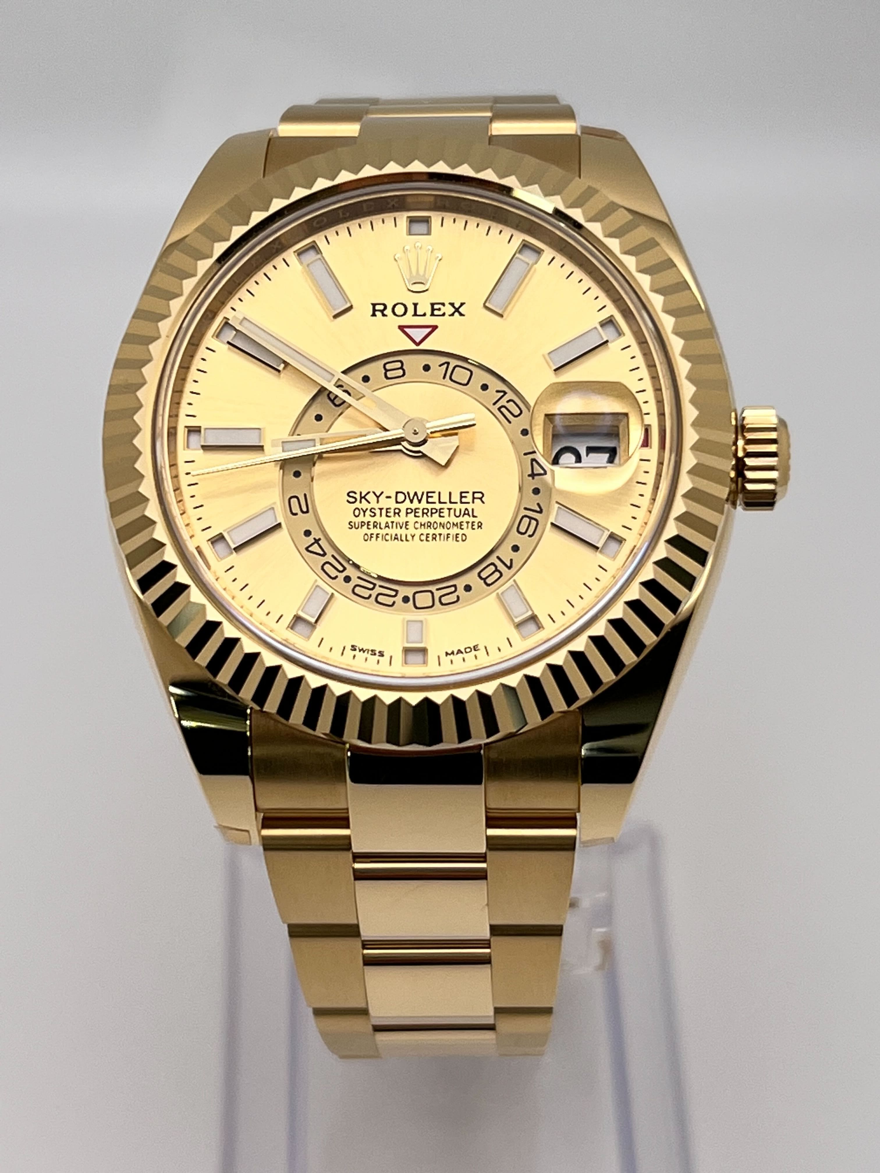 Rolex Sky-Dweller 326938 Yellow Gold 42mm - Image 5
