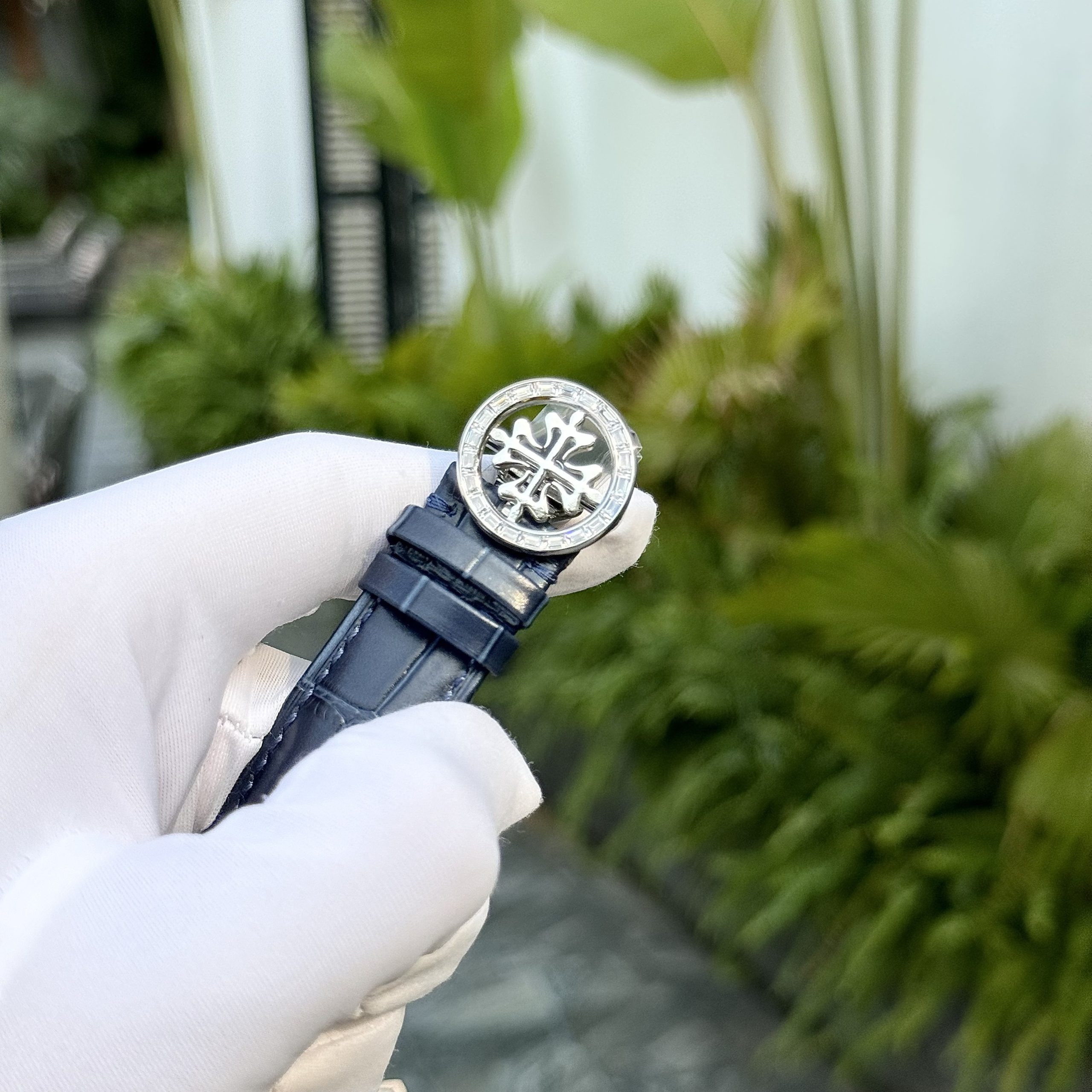 Patek Philippe Replica Watches Grand Complications 6104G Blue 44mm - Image 7