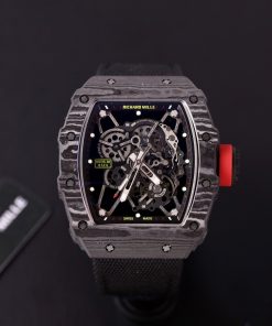 Richard Mille Replica Watch RM35-01 Full Carbon Best Quality 44mm