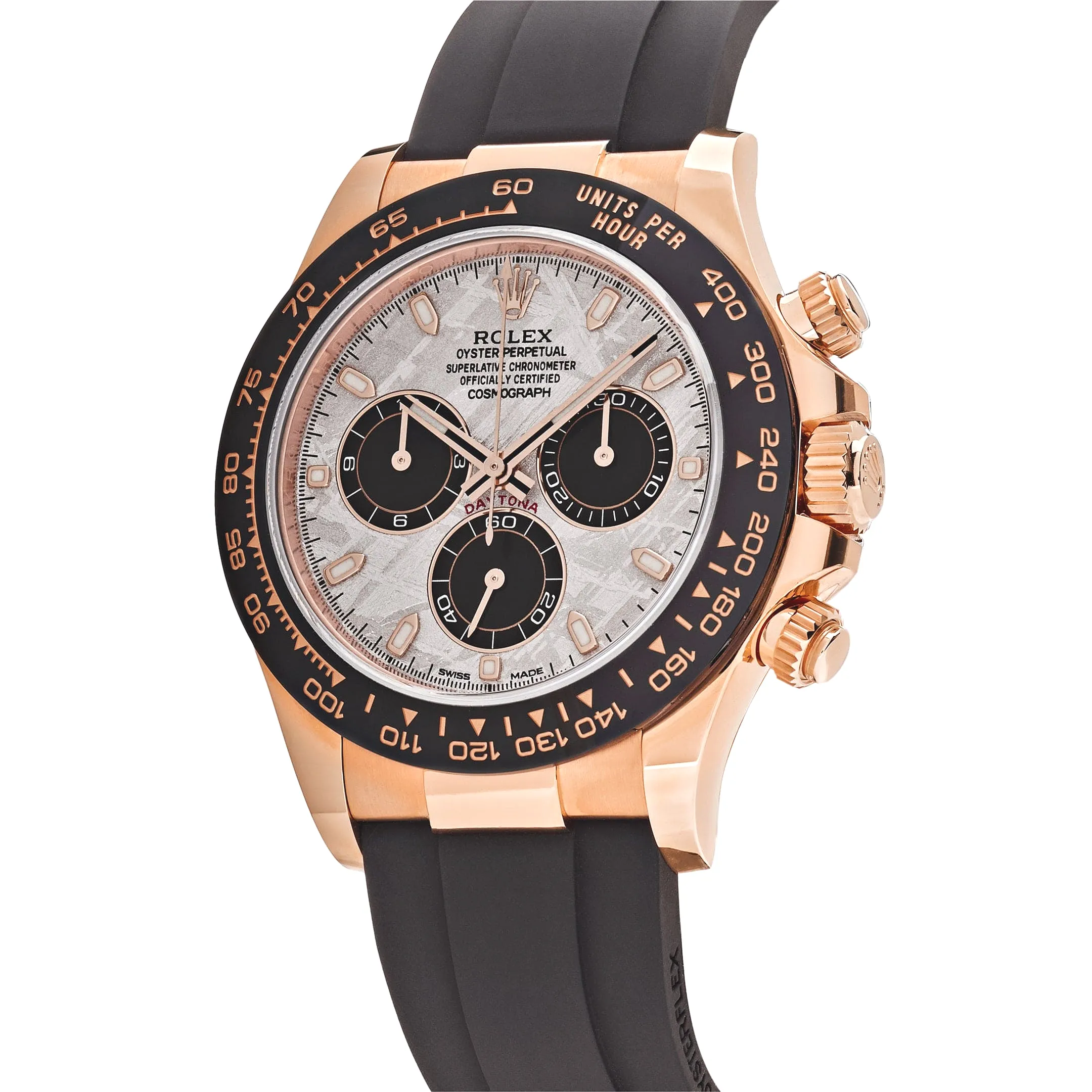 Rolex Daytona 116515LN Rose Gold Meteorite Dial 40mm - Image 3