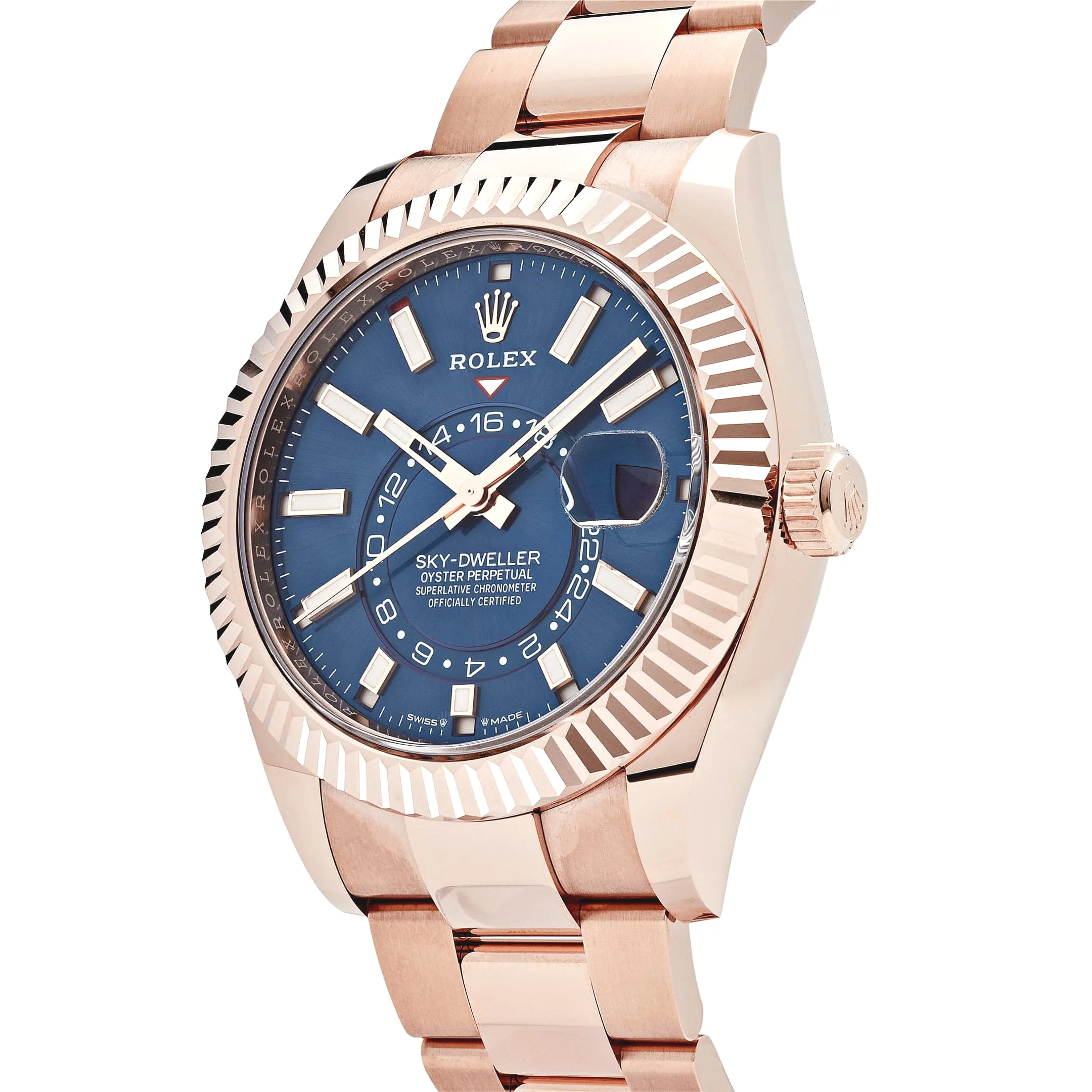 Rolex Sky-Dweller 336935 Rose Gold Blue Dial 42mm - Image 3