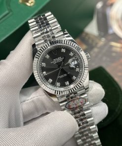 Alternative view of Rolex Datejust 126334 Rep 11 Watch Gray Dial Clean Factory 41mm