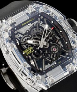 Alternative view of Richard Mille RM35-01 Rafael Nadal Sapphire Replica 11 Watch BBR 44mm