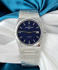 Vacheron Constantin Replica Watch 11 Historiques 222 Blue Dial Factory 8F 37mm