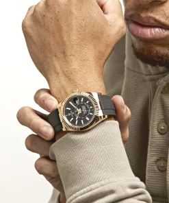 Alternative view of Rolex Sky-Dweller 326238 Yellow Gold  Bright Black Dial 42mm