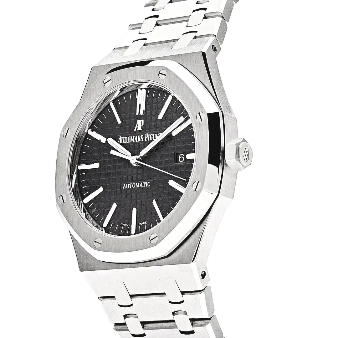 Audemars Piguet Royal Oak 15400ST.OO.1220ST.01 Stainless Steel Black Dial - Image 2