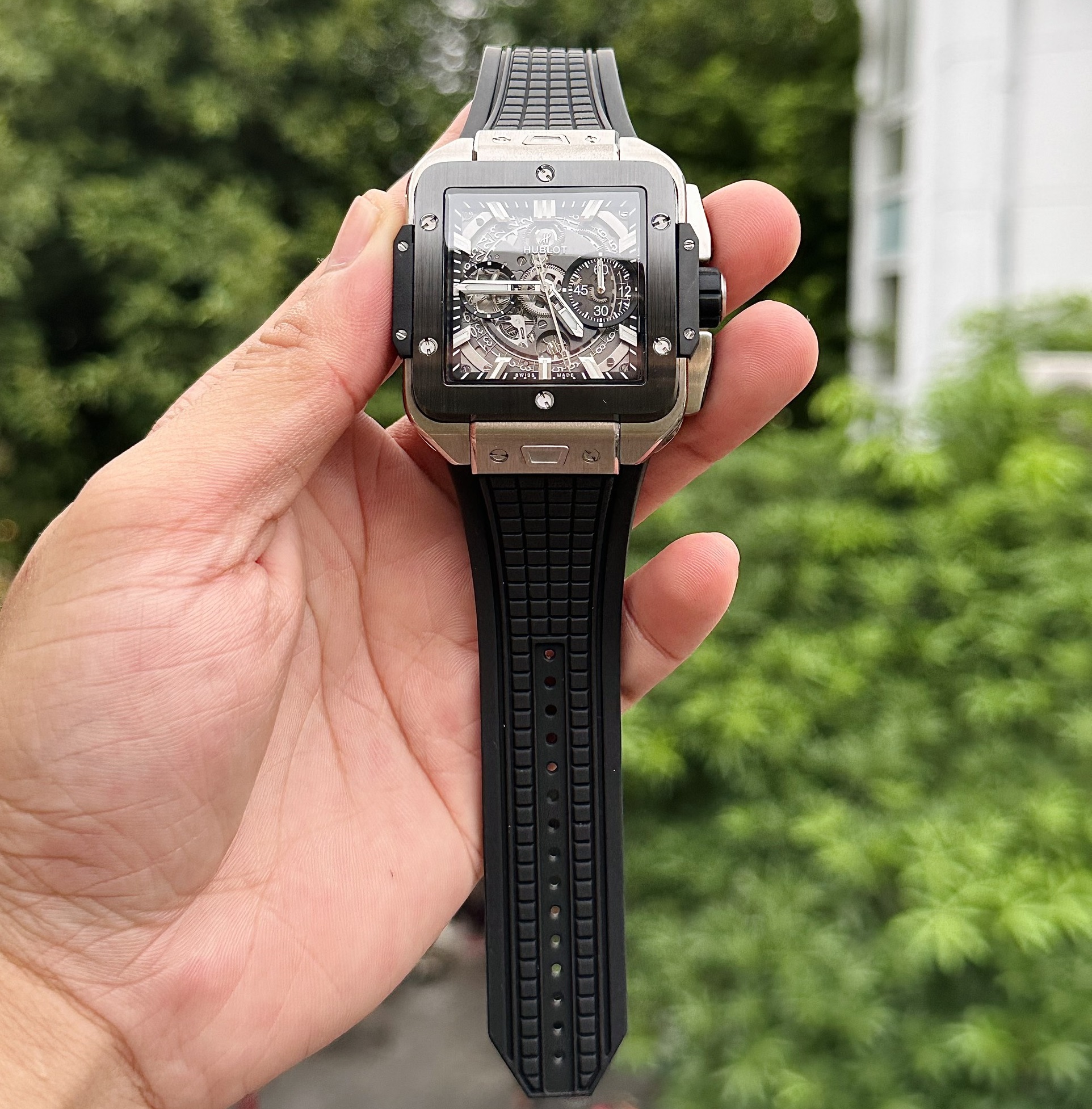 Hublot Big Bang Square Titanium Watch Best Quality 42mm