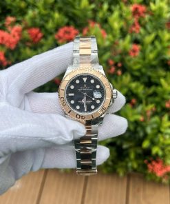 Rolex Yacht-Master 116621 Black Dial Replica Watch Best Quality 40mm