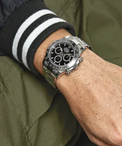 Alternative view of Rolex Daytona 126500LN Stainless Steel Black Dial 40mm