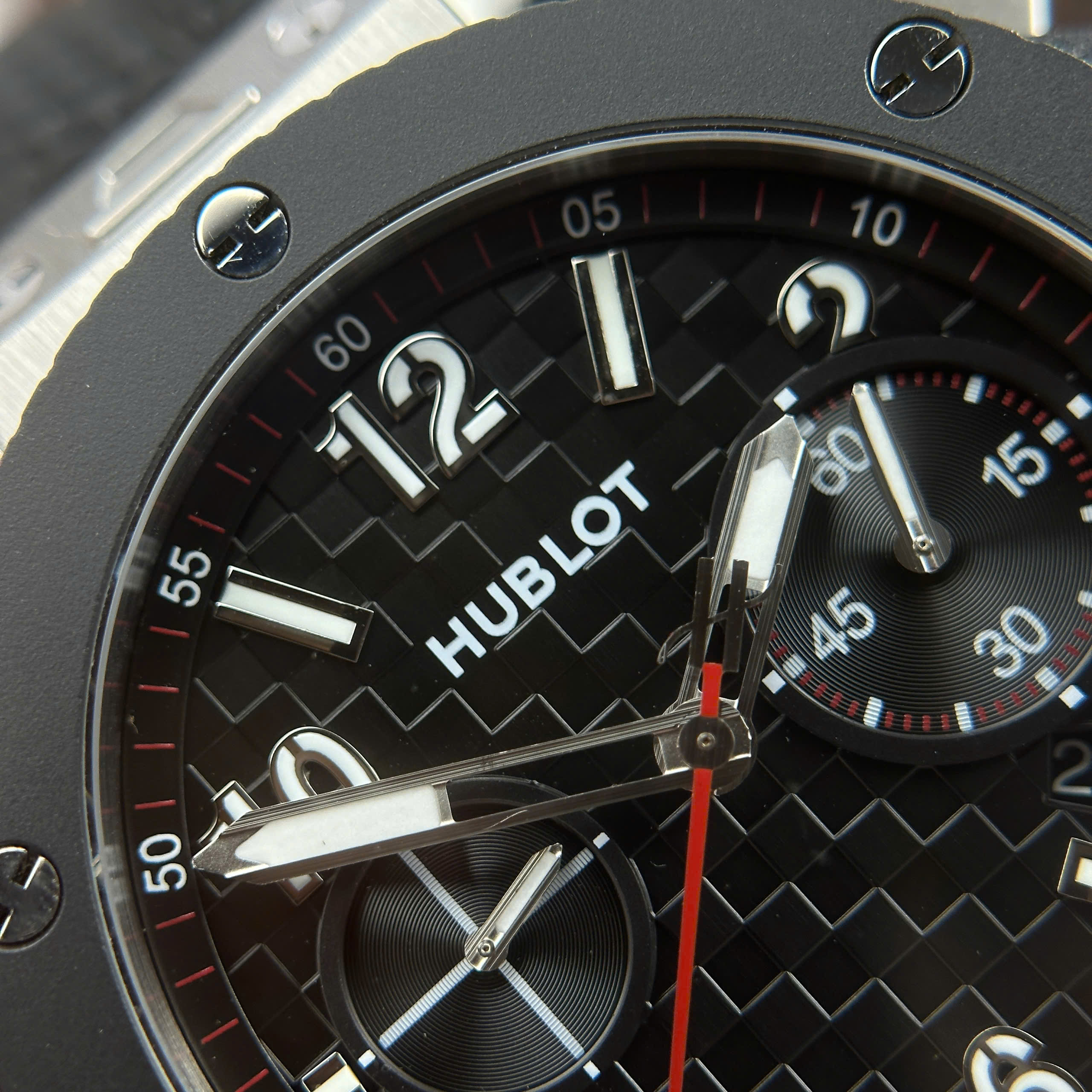 Hublot Big Bang 20th Anniversary Watch Black Ceramic Bezel BBA Factory 43mm - Image 9