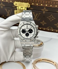 Audemars Piguet Replica 11 Watch Royal Oak Chronograph 26331 White Dial APS Factory 41mm