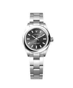 Rolex Oyster Perpetual 28 276200 ‘Ladies’ Stainless Steel Black Dial