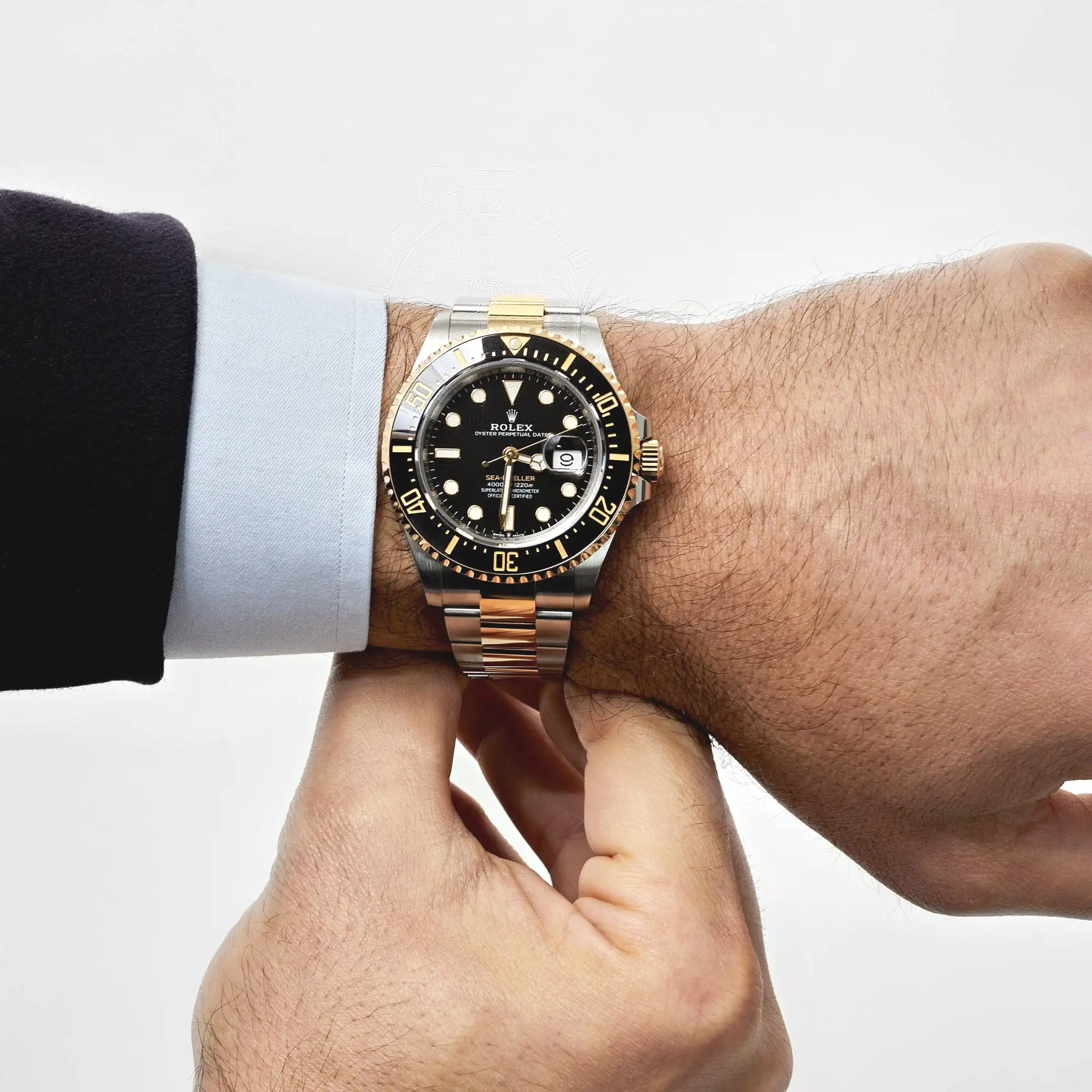 Rolex Sea-Dweller 126603 Stainless Steel Yellow Gold Black Dial - Image 2