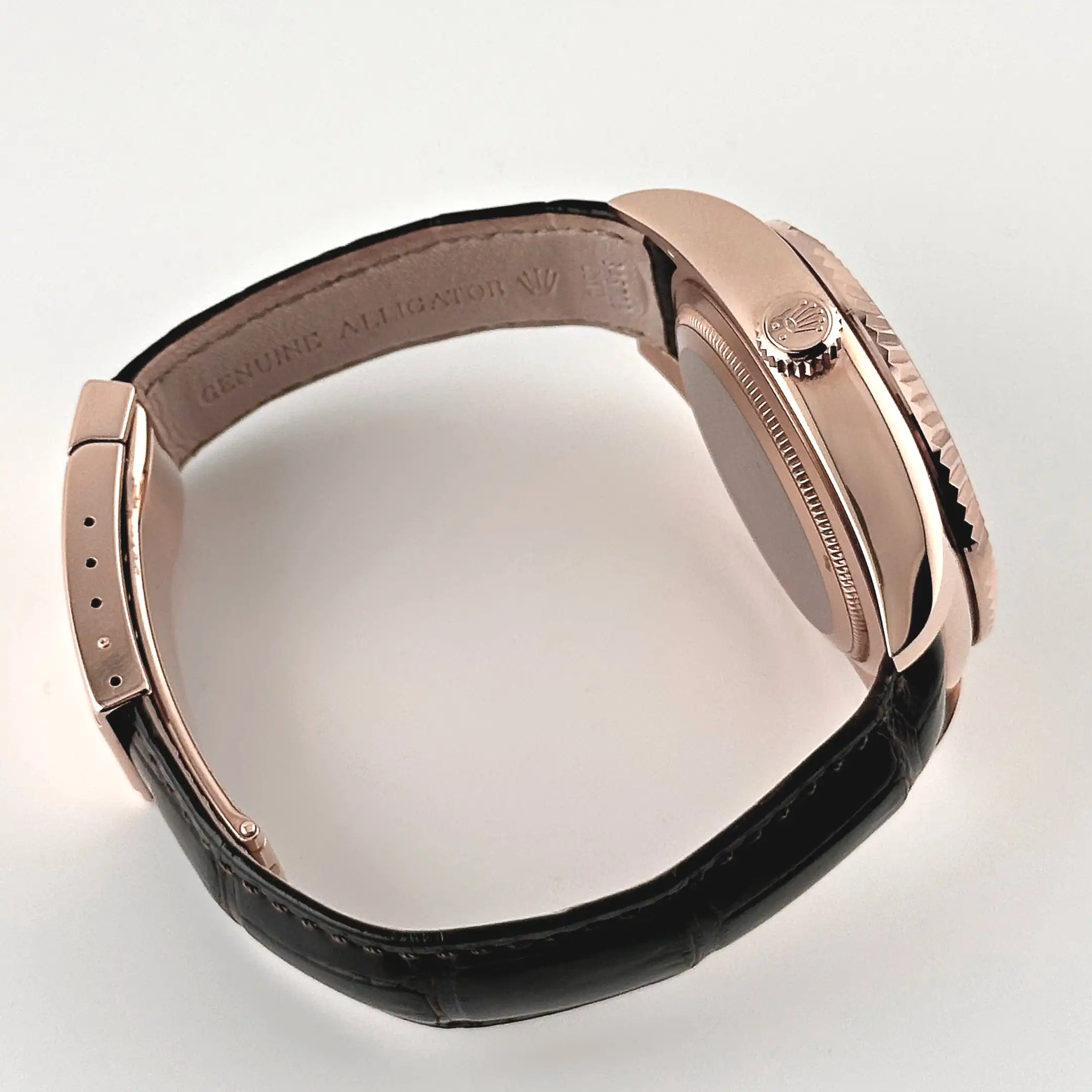 Rolex Sky-Dweller 326135 Rose Gold Chocolate Dial 42mm - Image 9