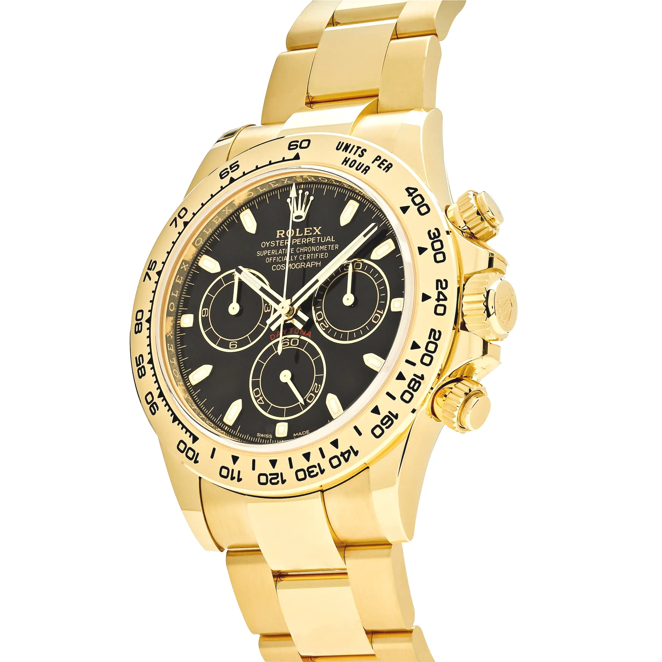 Rolex Daytona 116508 Yellow Gold Black Dial 40mm - Image 2