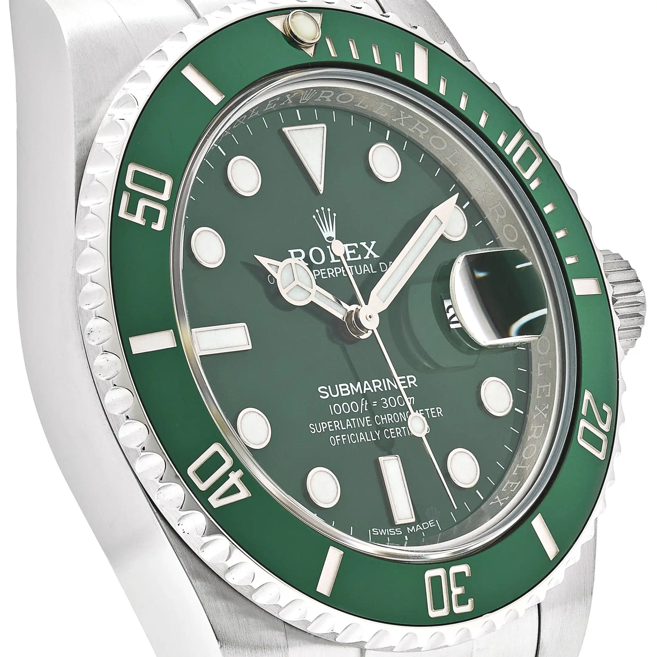 Rolex Submariner Date 116610LV ‘Hulk’ Stainless Steel Green Dial 40MM - Image 6
