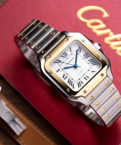 Alternative view of Cartier Santos Replica 11 Watch Best Quality BV Factory Women 35.2mm