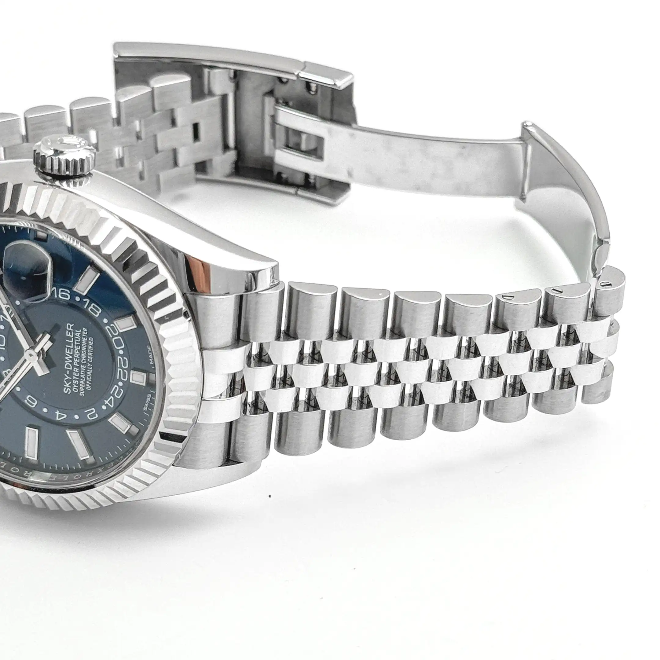 Rolex Sky-Dweller 326934 Stainless Steel Blue Dial Jubilee 42mm - Image 6