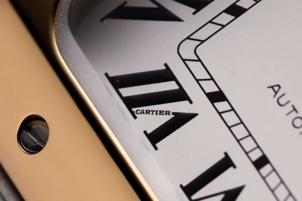 Cartier Santos Replica 11 Watch Best Quality BV Factory Women 35.2mm - Image 5