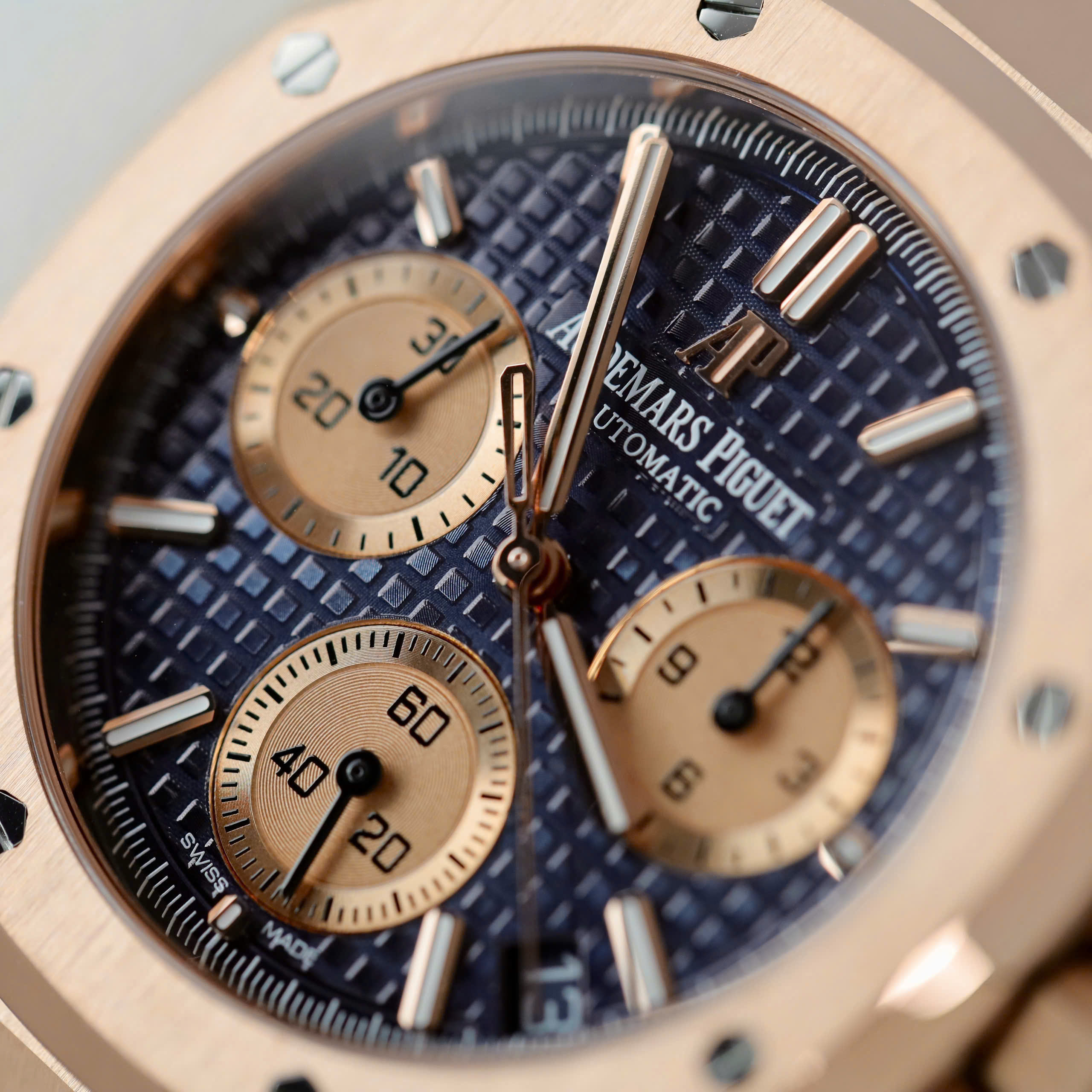 Audemars Piguet Rep11 Royal Oak Chronograph 26240 Blue Dial APS Factory 41mm - Image 5