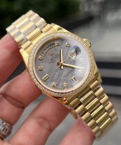 Rolex Replica 11 Watch Day-Date Meteorite Dial RA Factory 36mm