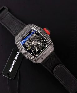 Alternative view of Richard Mille Replica Watch RM35-01 Full Carbon Best Quality 44mm