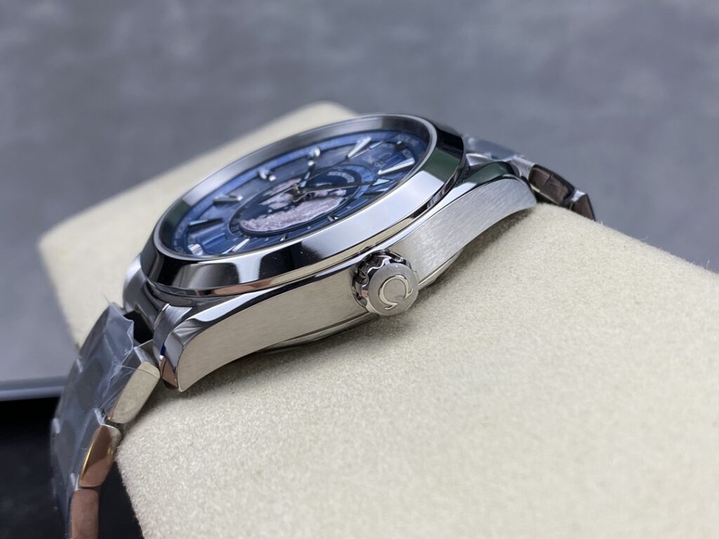 Omega Replica 11 Watch Aqua Terra Woldtimer Summer Blue VSF 43mm - Image 5