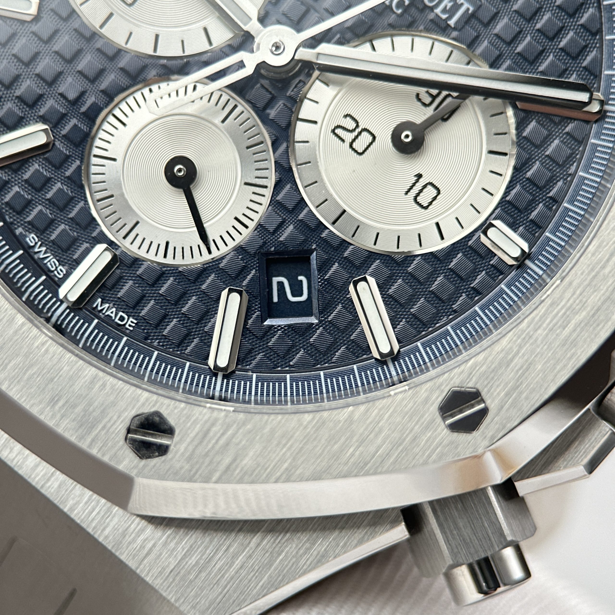 Audemars Piguet Rep11 Royal Oak Chronograph 26331 Blue Dial APS Factory 41mm - Image 8
