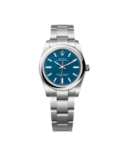 Rolex Oyster Perpetual 34 124200 Stainless Steel Blue Dial (2025)