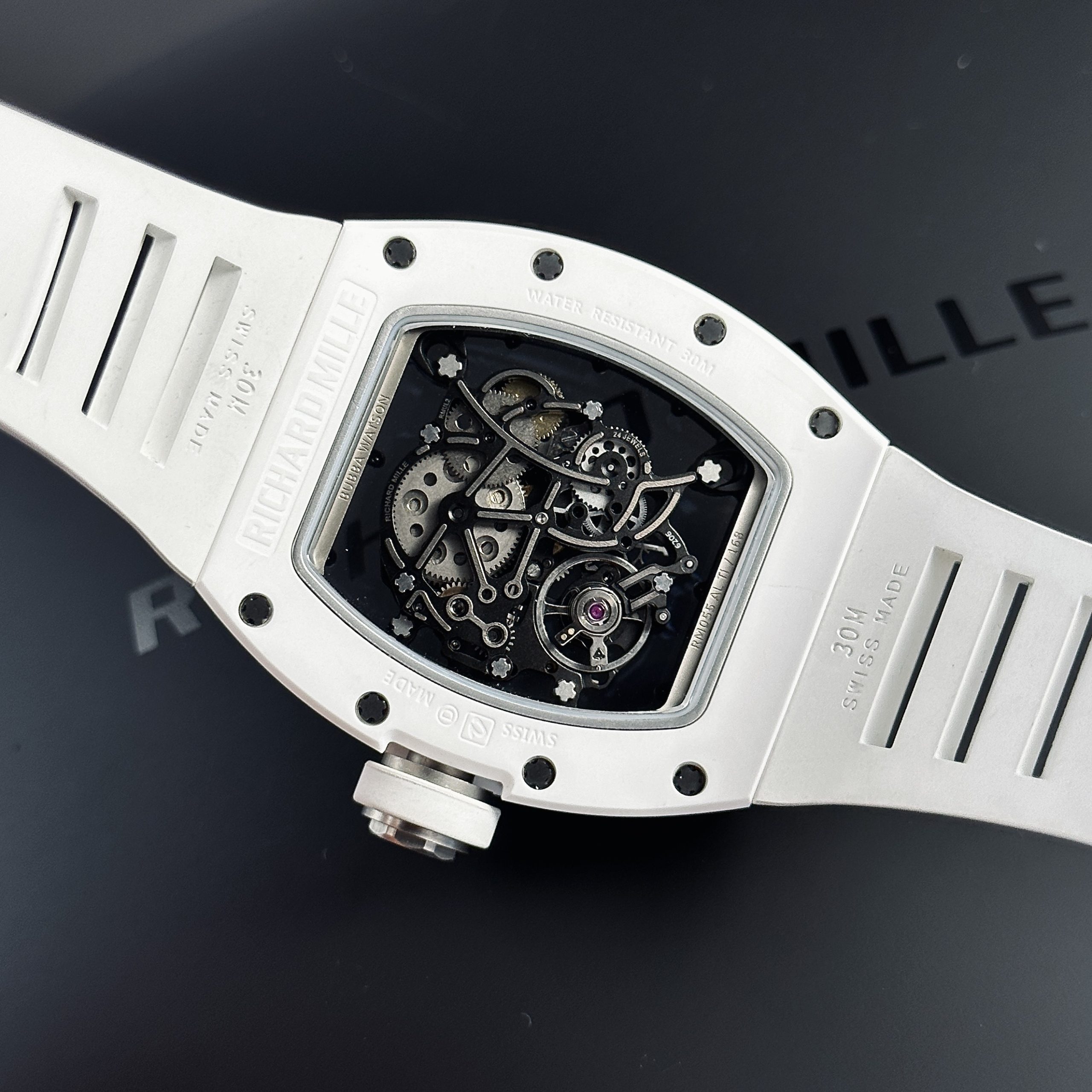 Replica Richard Mille Watch RM055 Ceramic Bubba Watson BBR Factory 45mm - Image 8