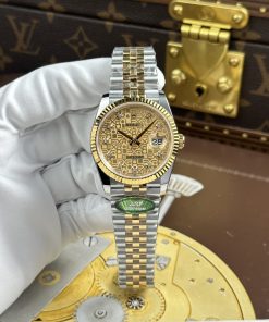 Rolex DateJust Rep 11 Yellow Dial Jubilee Strap AR Factory 36mm