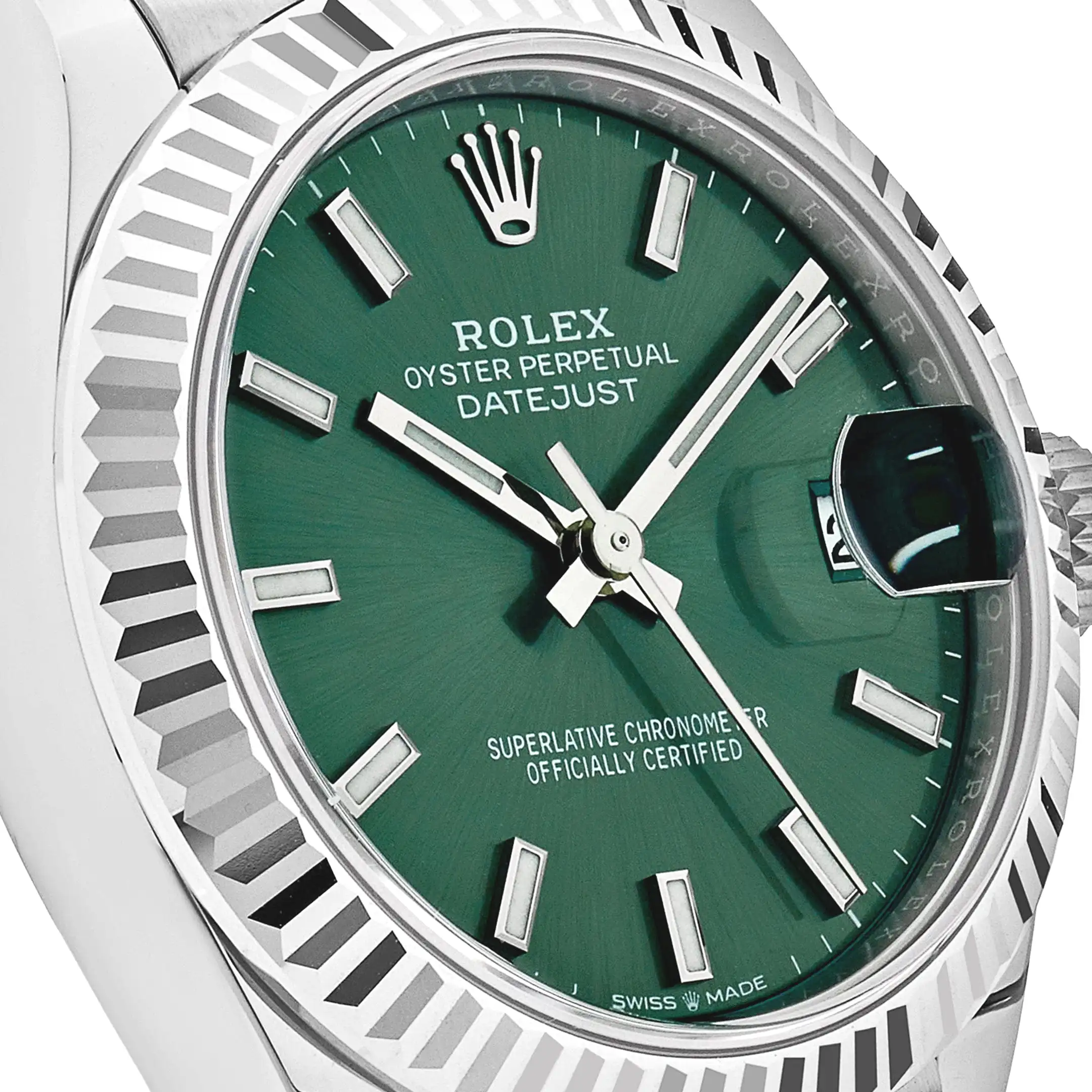 Rolex Datejust 31 278274 ‘Ladies’ Stainless Steel Green Dial (2025) - Image 5